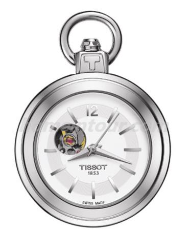 天梭T854.205.19.037.01女表T-POCKET系列-银色表带/表径28.5mm