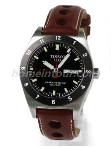 天梭T91.1.413.51男表T-Sport系列-棕色表带/表径40mm