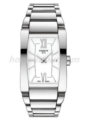 天梭T105.309.11.018.00女表T-Lady-灰色表带/表径24×27.5mm