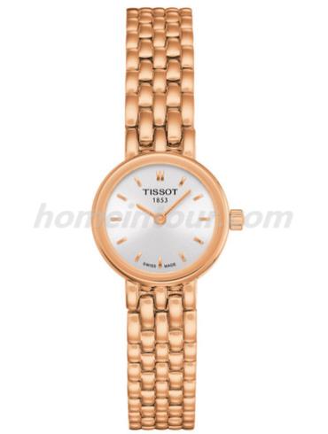 天梭T058.009.33.031.01女表T-Lady-金色表带/表径19.5mm