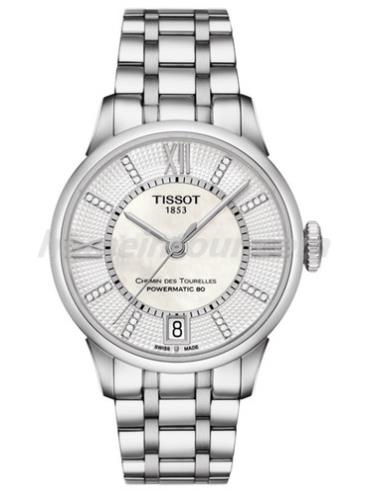 天梭T099.207.11.116.00女表T-Classic系列-灰色表带/表径32mm