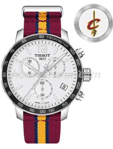 天梭T095.417.17.037.13男表Special Collections系列-黄色，红色，蓝色表带/表径42mm