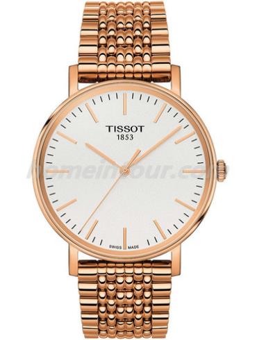 天梭T109.410.33.031.00男表T-Classic系列-金色表带/表径38mm