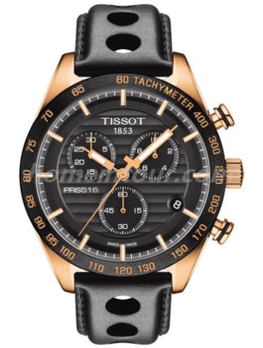 天梭T100.417.36.051.00男表T-Sport系列-黑色表带/表径42mm