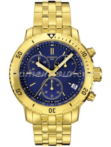 天梭T067.417.33.041.01男表T-Sport系列-金色表带/表径42mm