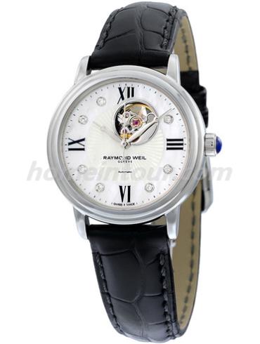 蕾蒙威2627-STC-00994女表Maestro系列-粉色表带/表径30mm