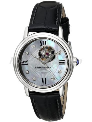 蕾蒙威2627-STC-00965女表Maestro系列-紫红色表带/表径30mm