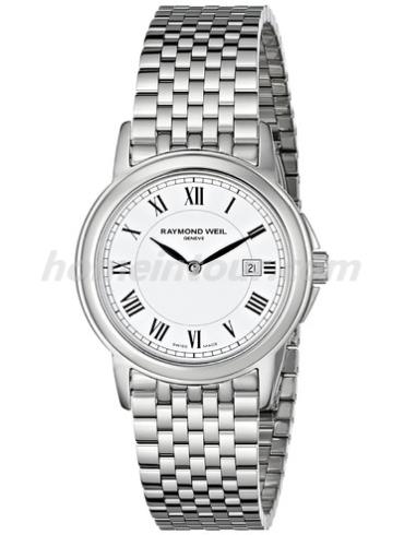 蕾蒙威5966-ST-00300女表Tango系列-银色表带/表径28mm