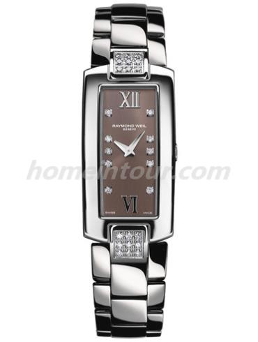 蕾蒙威1500-ST3-00775女表-棕色表带/表径44mm