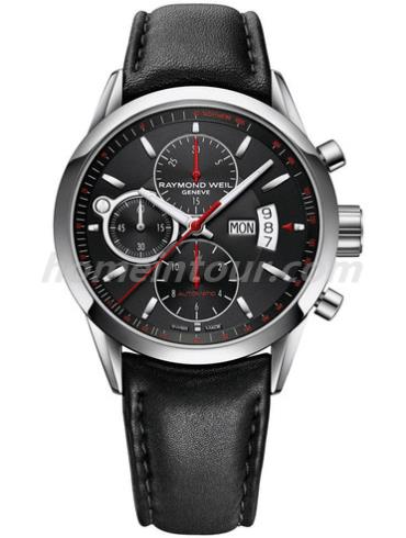 蕾蒙威7730-STC-20041男表Freelancer系列-黑色表带/表径42mm