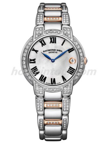 蕾蒙威5235-S53-01970女表Jasmine系列-间金色表带/表径35mm