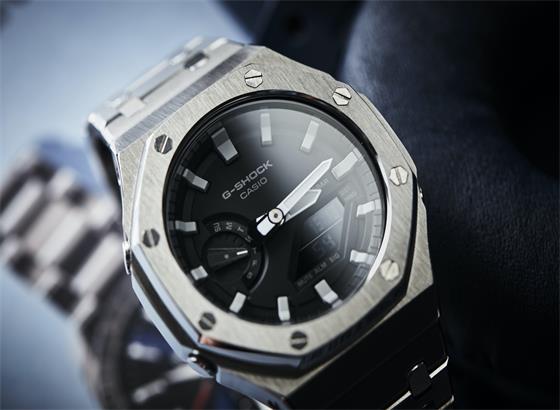 一个G-Shock卡西欧克修改，推动尊达表水平上升到11